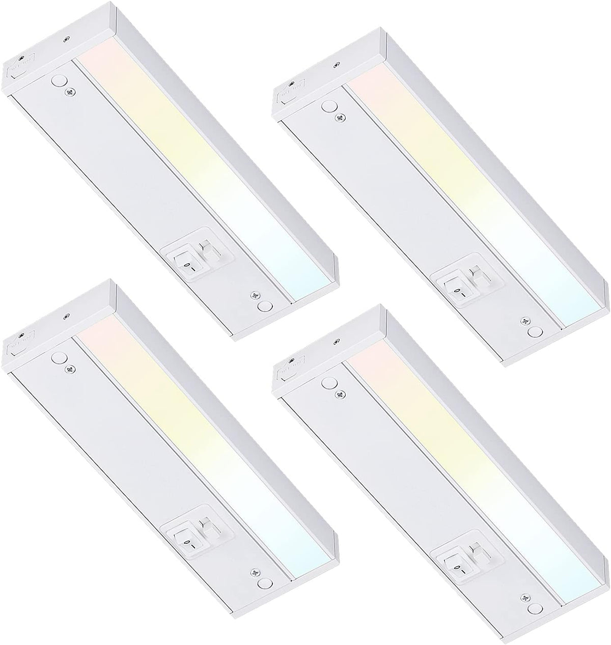Bronze Finish LED Under Cabinet Light, 12 Inch, 8W, Pack of 4 L5844