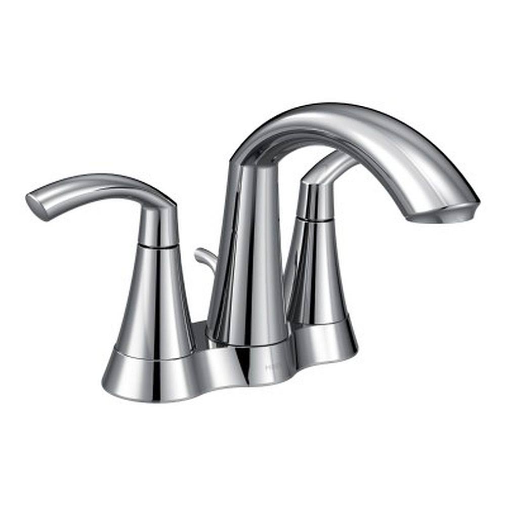 Chrome Two Handle Bathroom Faucet Z33862