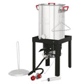 Premium Aluminum 30 Qt. Turkey Fryer Set M572221