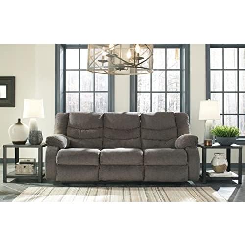 Dark Gray Manual Reclining Sofa L678