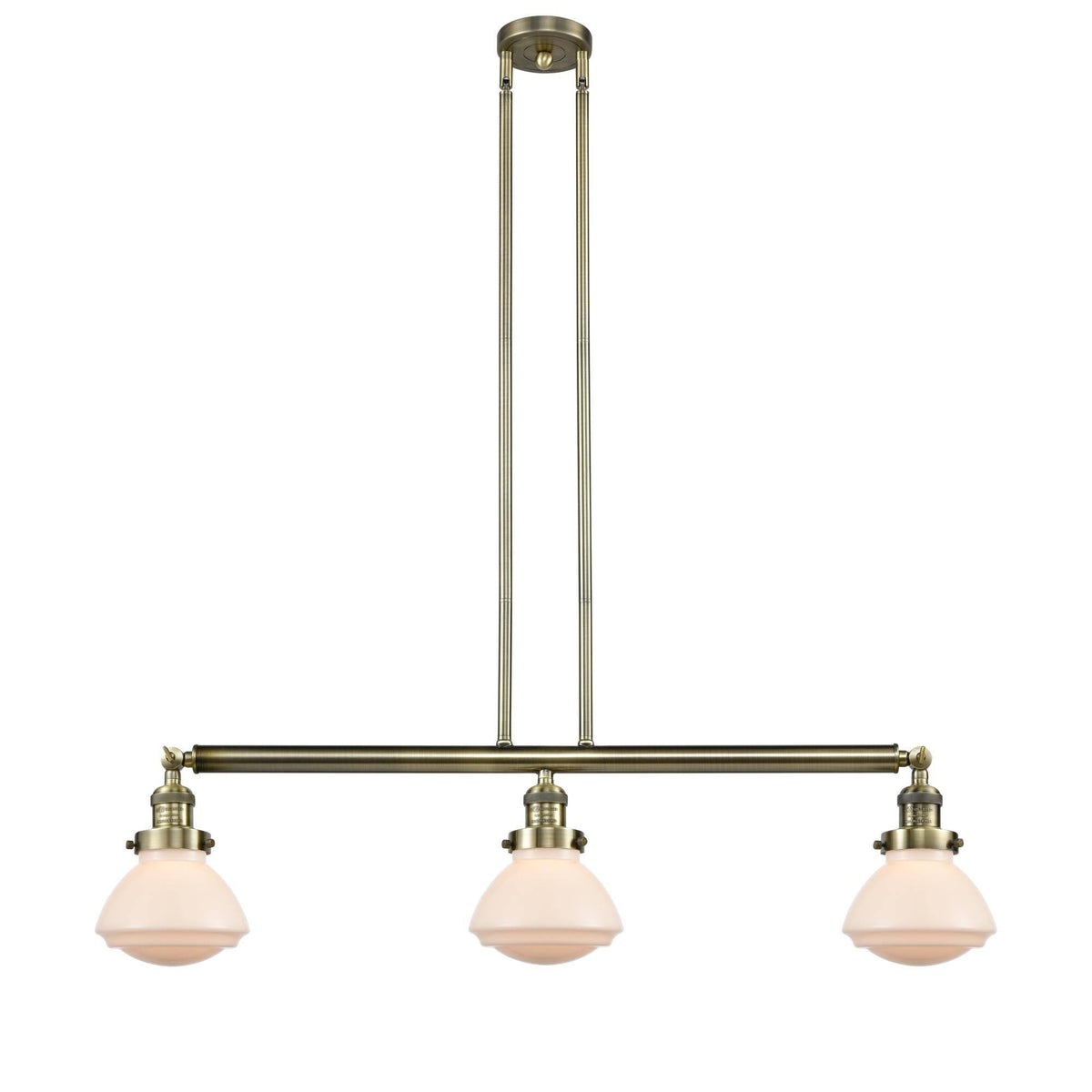 Brushed Brass 3 Light Island Light M87093