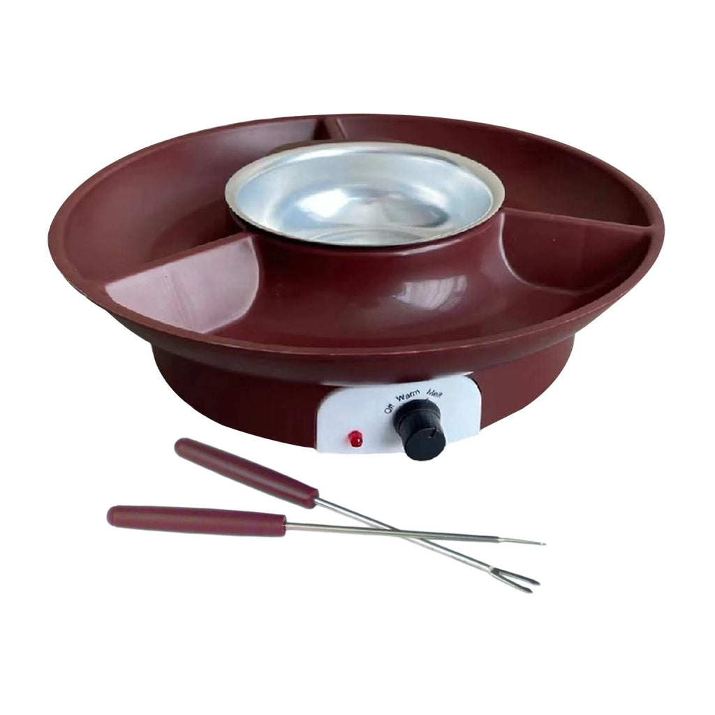 Electric Fondue Pot Set with Temperature Control S8213