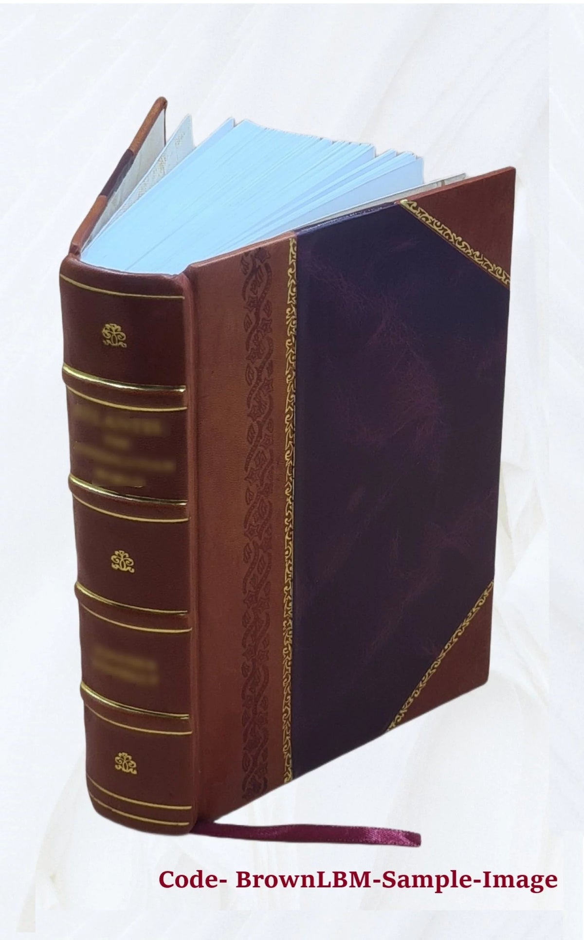 Leather Bound Book E1685