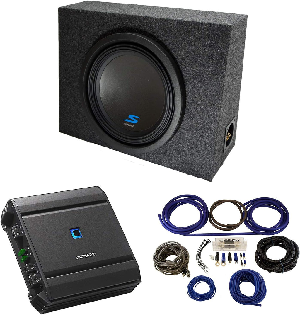 Dual 12" Car Audio Subwoofers Sub Box Enclosure Package X1777
