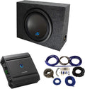 Dual 12" Car Audio Subwoofers Sub Box Enclosure Package X1777