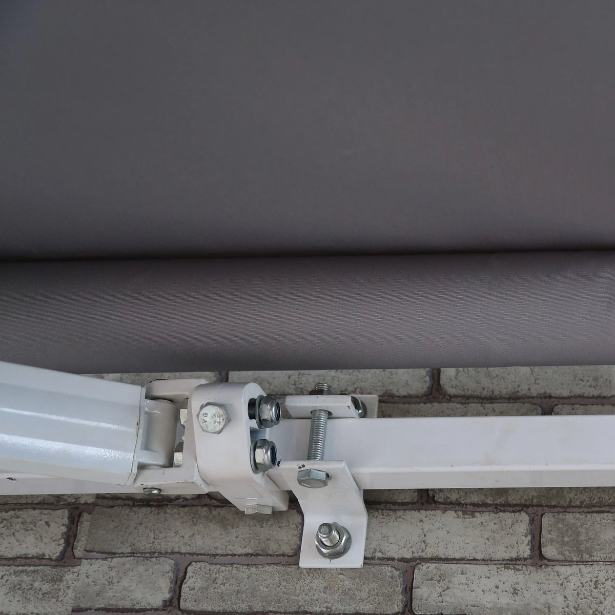 Retractable Patio 13' x 10' Awning Canopy, Gray F451