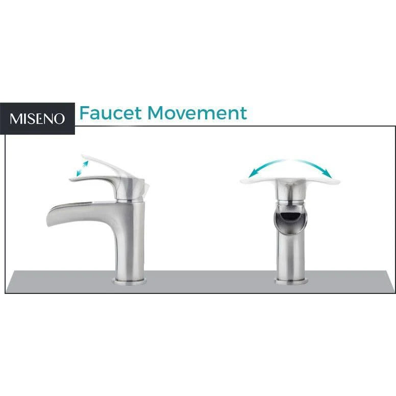 Black Single Hole Bathroom Faucet M575
