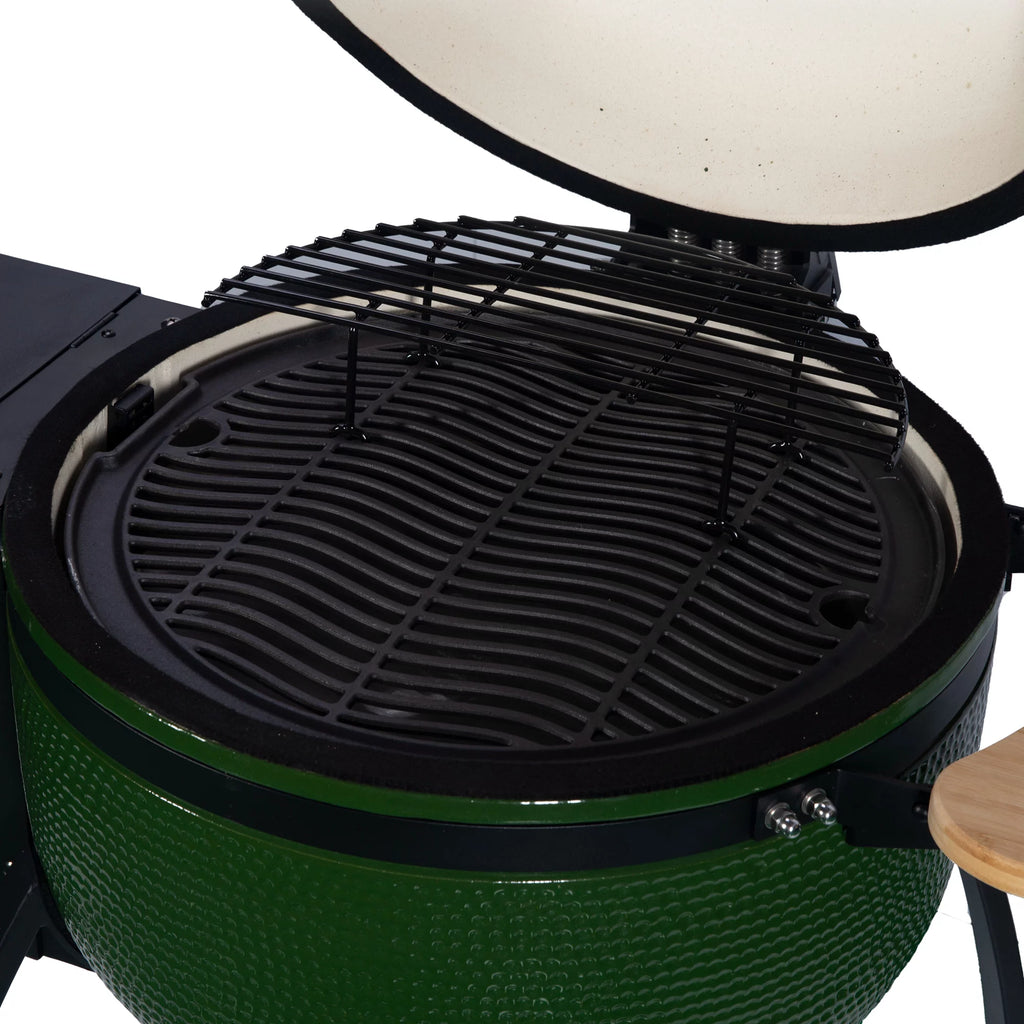 24" Ceramic Pellet Grill with Double Ceramic Liner 4-in-1 Q3457