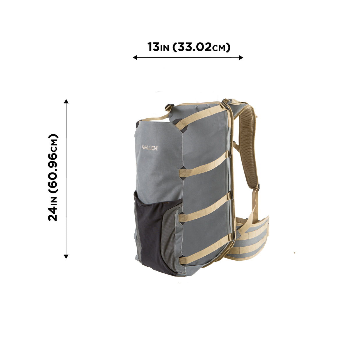 Harvest Trail Frame Game Bag Pack, Gray, Polyester R796