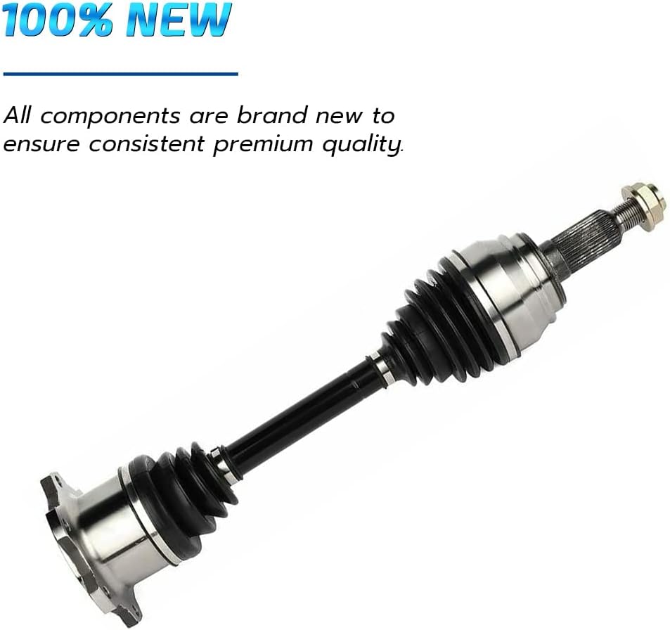 Complete Front CV Axle Half Shaft for 6 LUG MODELS Only H470