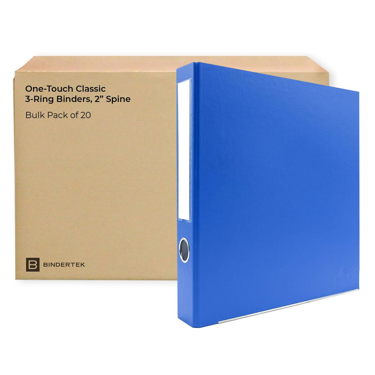 3-Ring Binders, Bulk Pack of 20 S5392