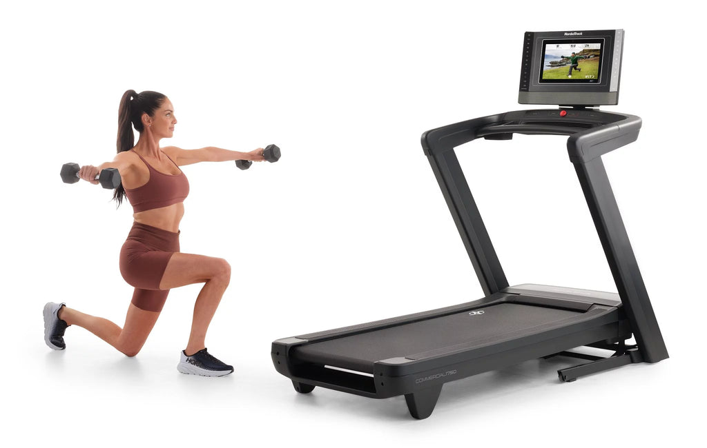 Treadmill with 14” Pivoting Touchscreen M97946
