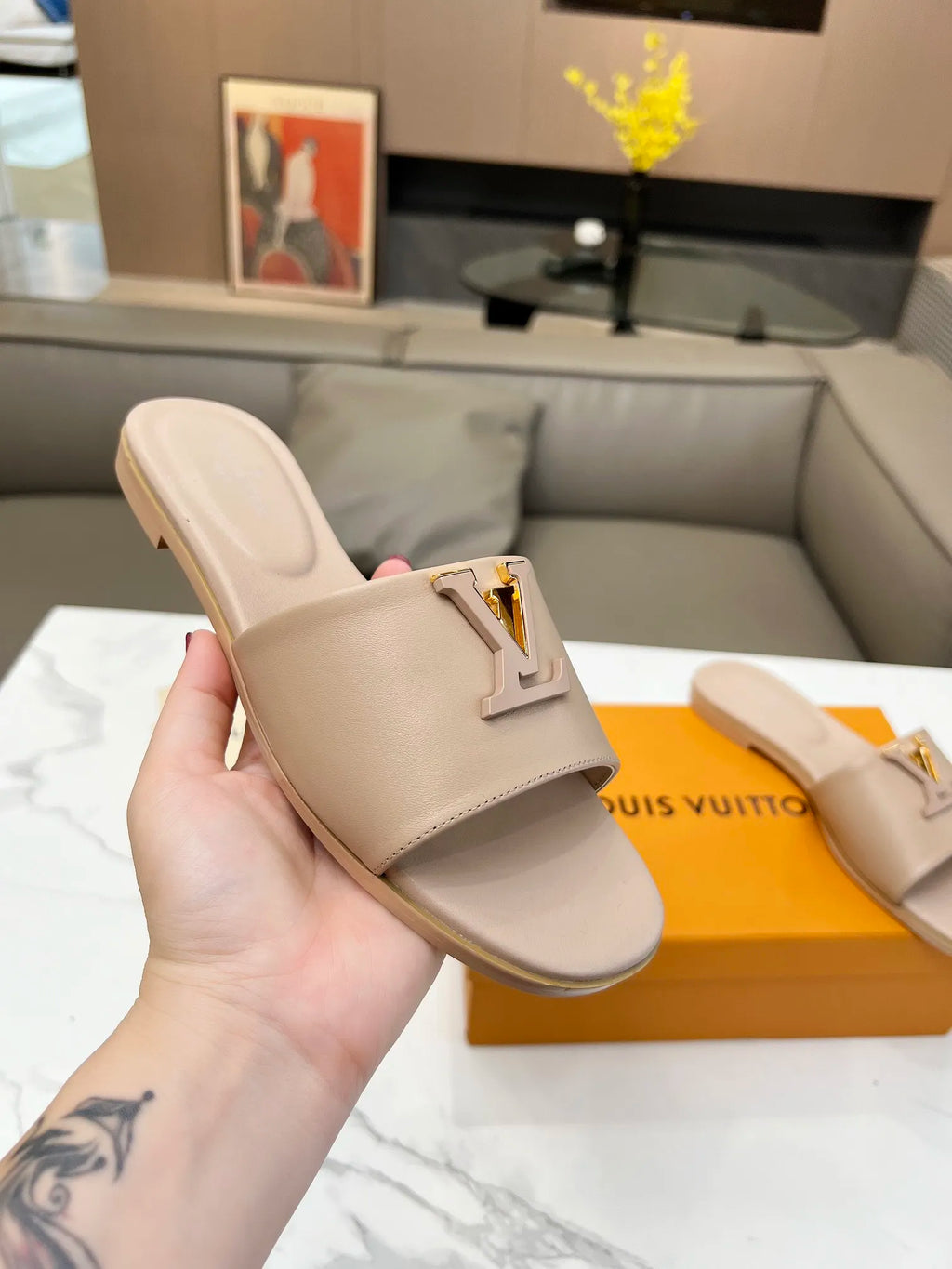 Women Slippers Heels 4.5cm G930