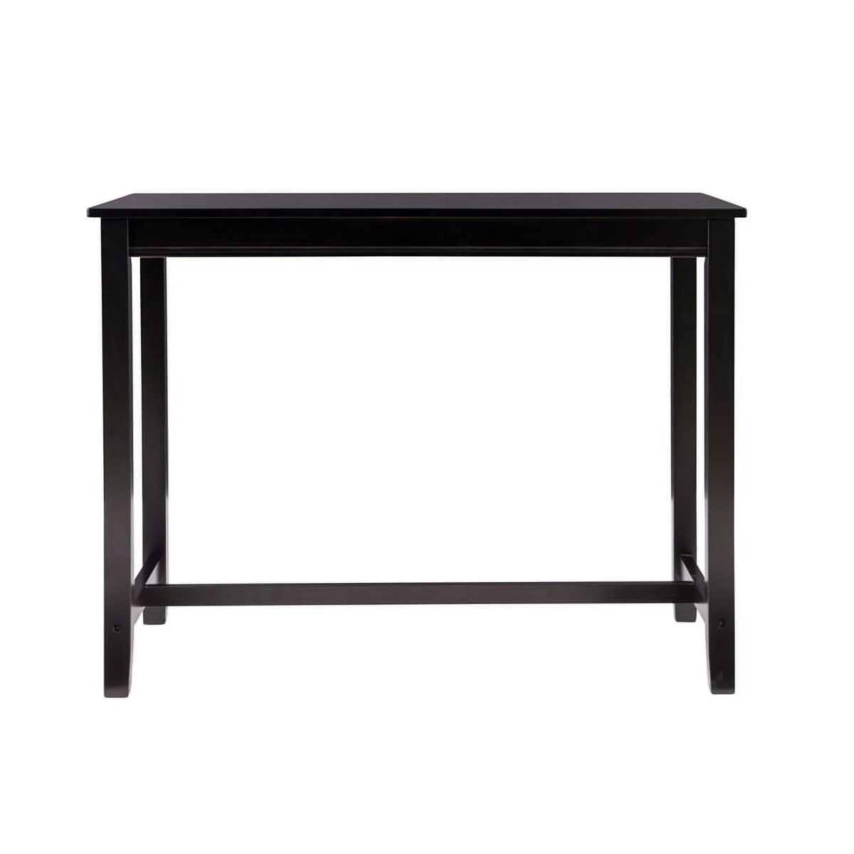 36" Wood Counter Height Pub Table in Black C866