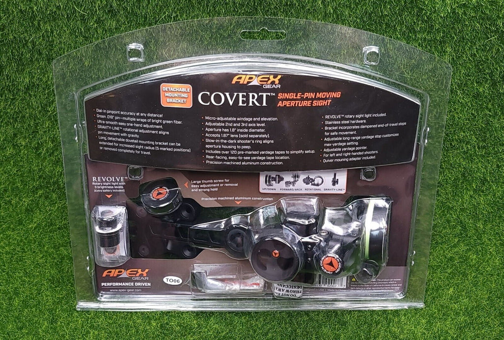 Black 1 Pin .019 Green Dovetail Sight F2258