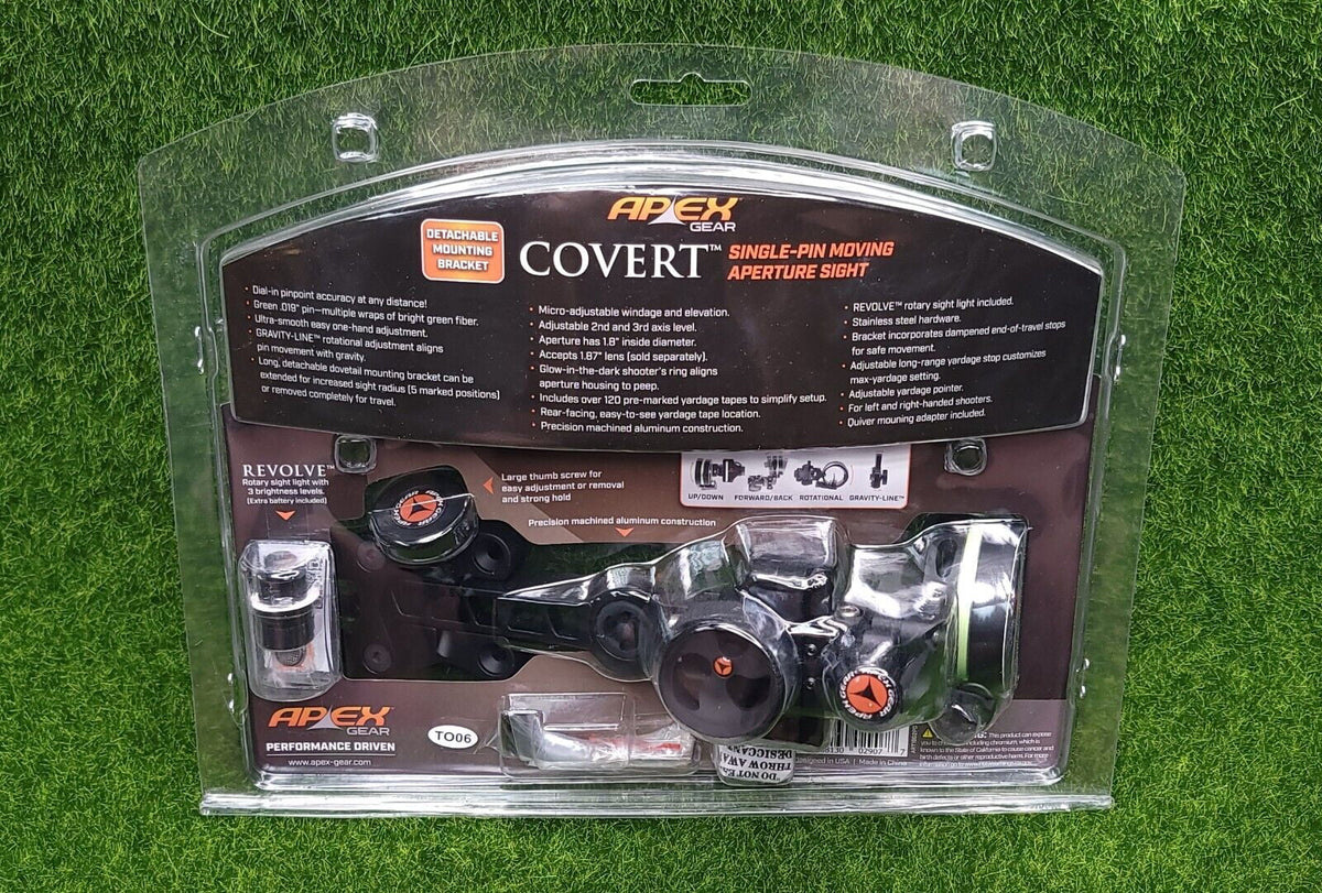 Black 1 Pin .019 Green Dovetail Sight F2258