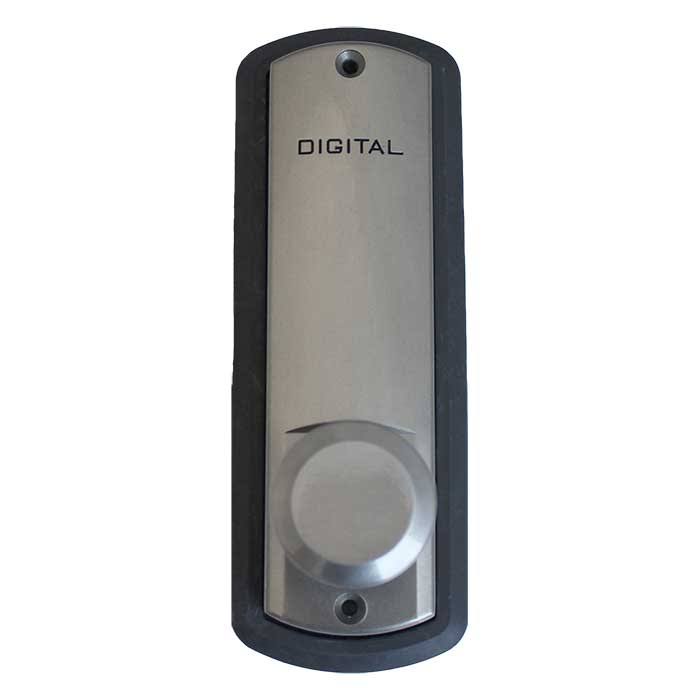 Satin Chrome Mechanical Keyless Door Knob S194642