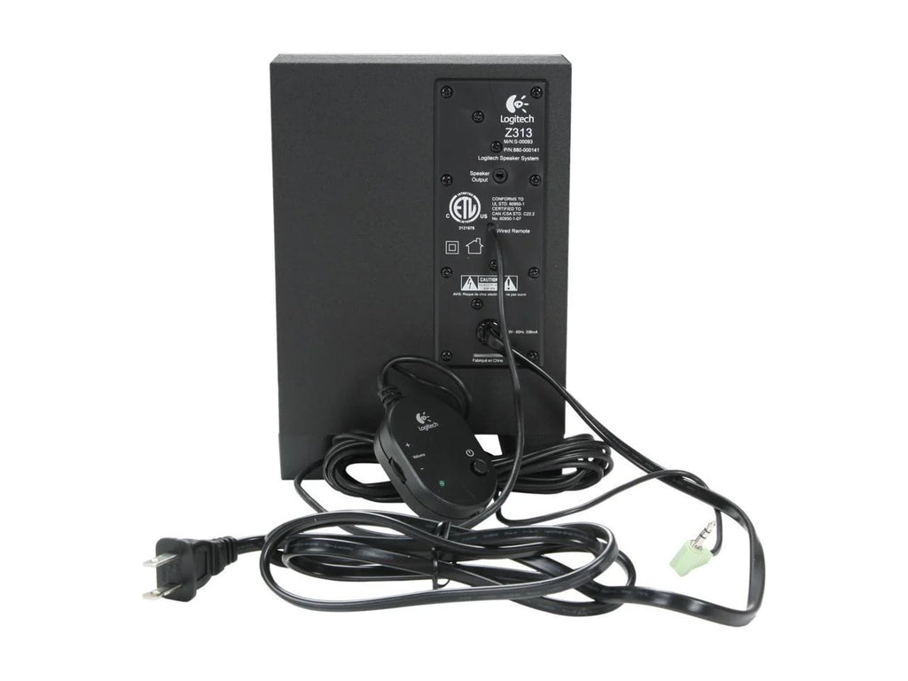 2.1 Multimedia Speaker System with Subwoofer Black F680