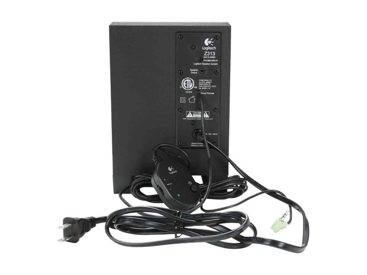 2.1 Multimedia Speaker System with Subwoofer Black F680