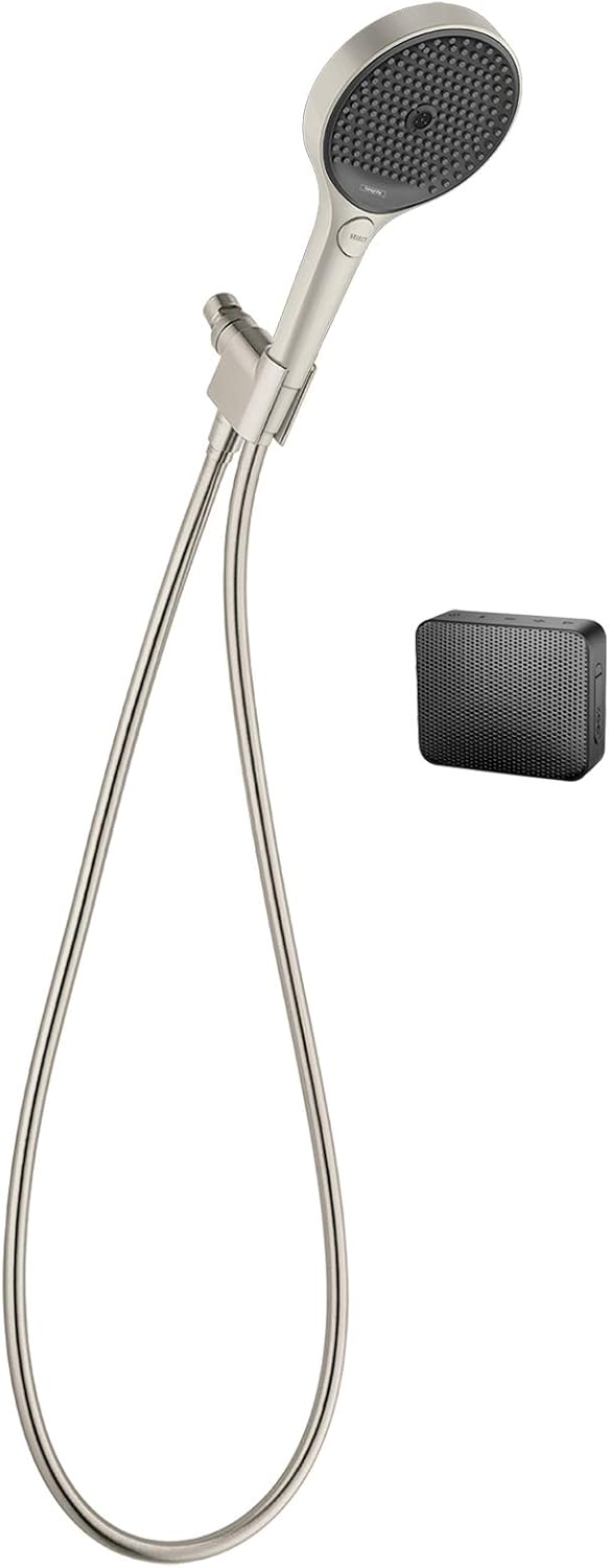 Matte White 5-inch 3 Spray Handshower Set with Hose, 2.5 GPM G724169