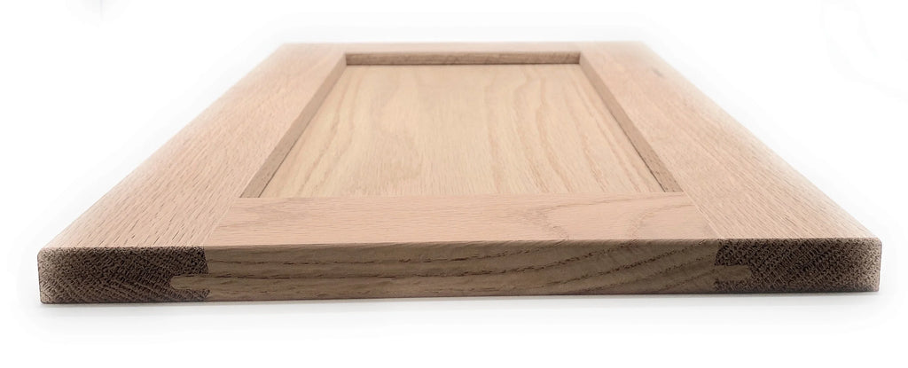 12 x 24 inch Unfinished Oak Wood Cabinet Door Q113824