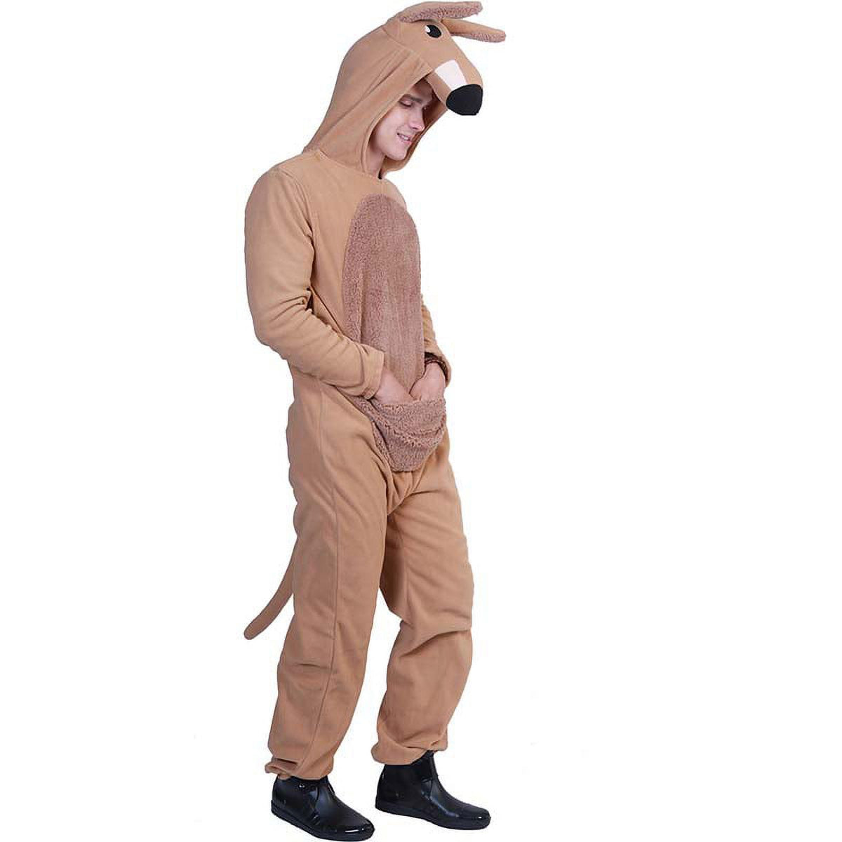 Adult Kangaroo Costume Onesie Pajamas H768