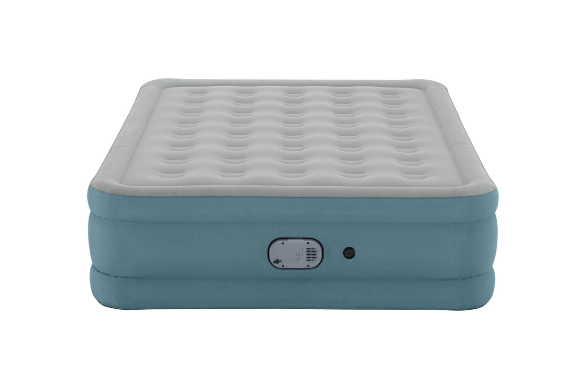 Queen Air Mattress with Rechargeable Pump Y347