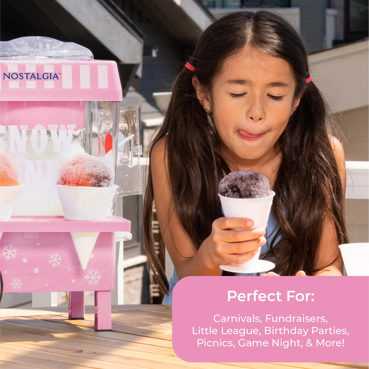 Snow Cone Maker Pink X3524