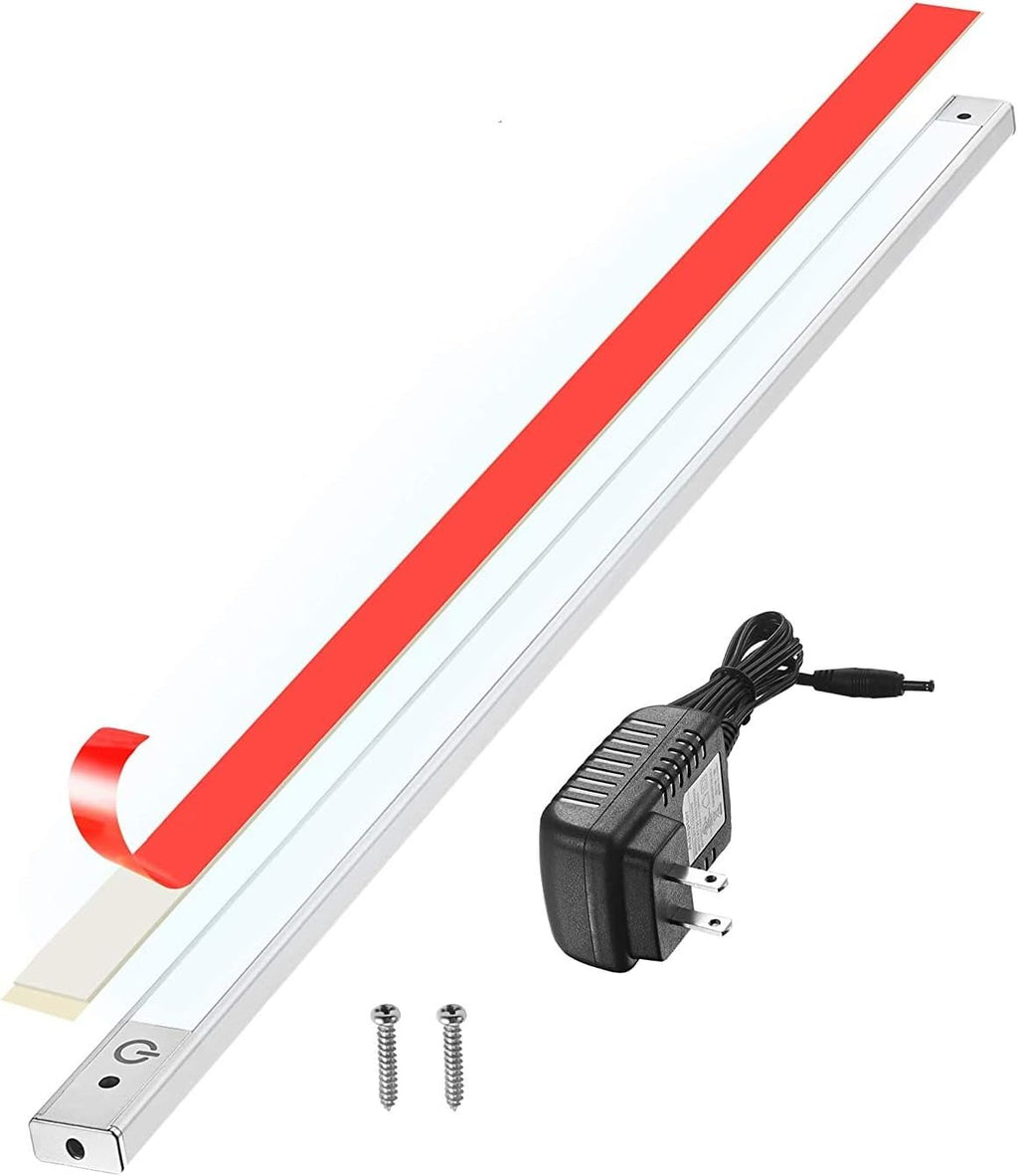2-Pack 48” Under Cabinet LED Lighting 4000K with 12V Adapter and Sensor Switch U934042
