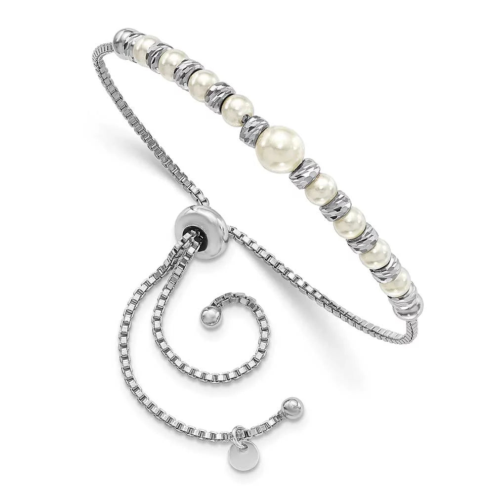 Sterling Silver Adjustable Bracelet Z1138