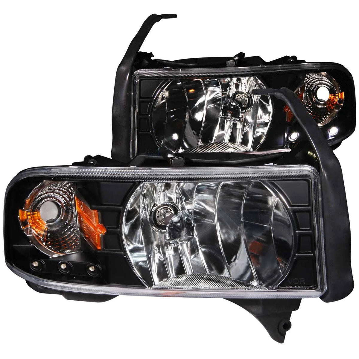 Crystal Headlights Black F4929
