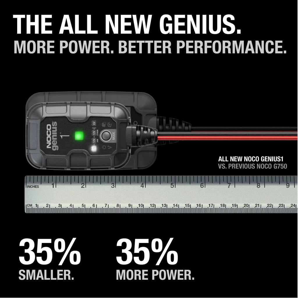 6V/12V 1A Smart Battery Charger and Maintainer S489591