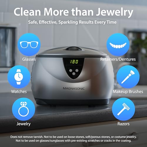 20oz Stainless Steel Digital Ultrasonic Cleaner K363