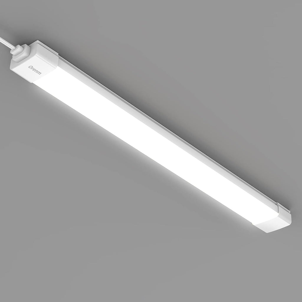 2FT 18W 5000K Waterproof LED Tube Light with Switch Cord X4378