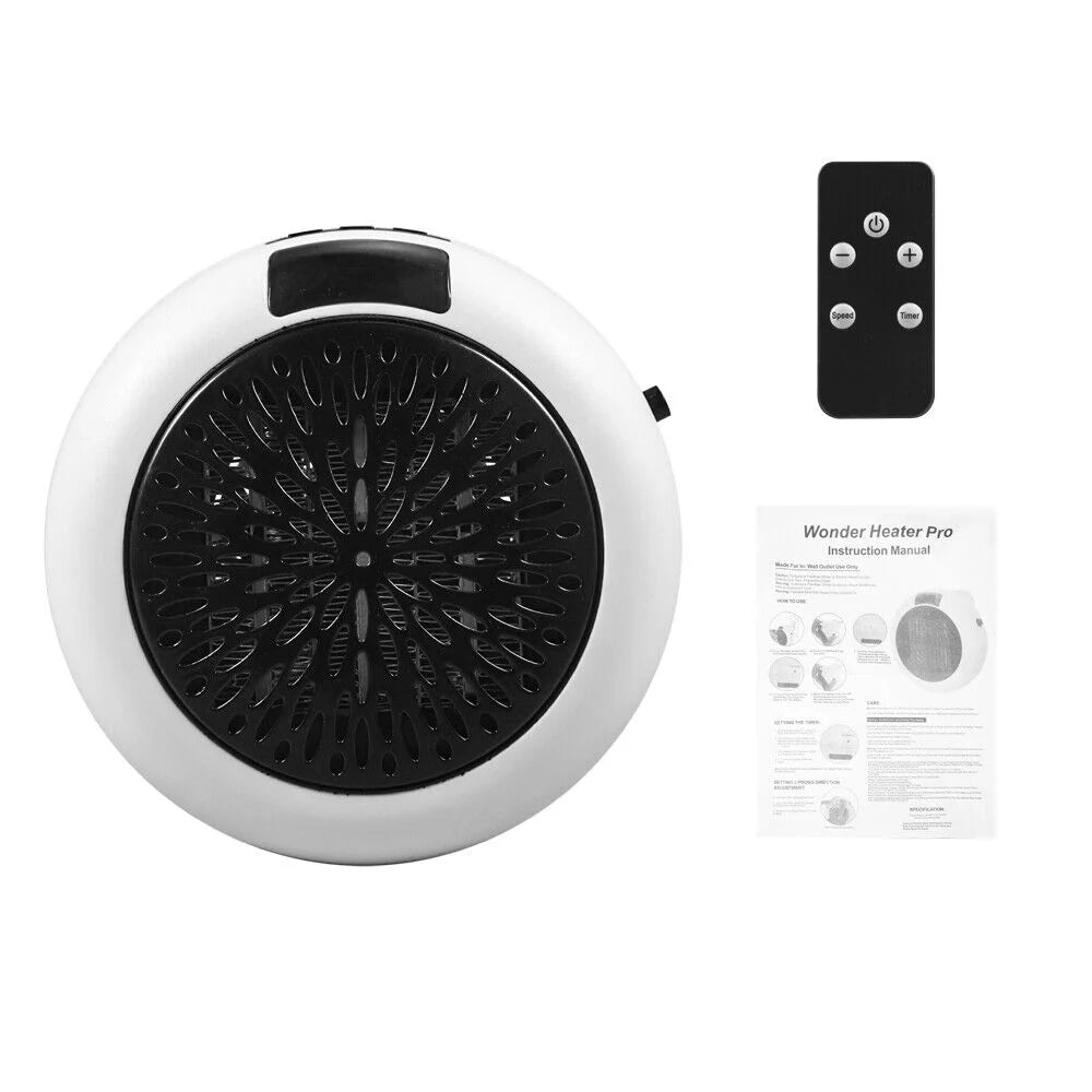 900W White Digital Thermostat Electric Heater H156
