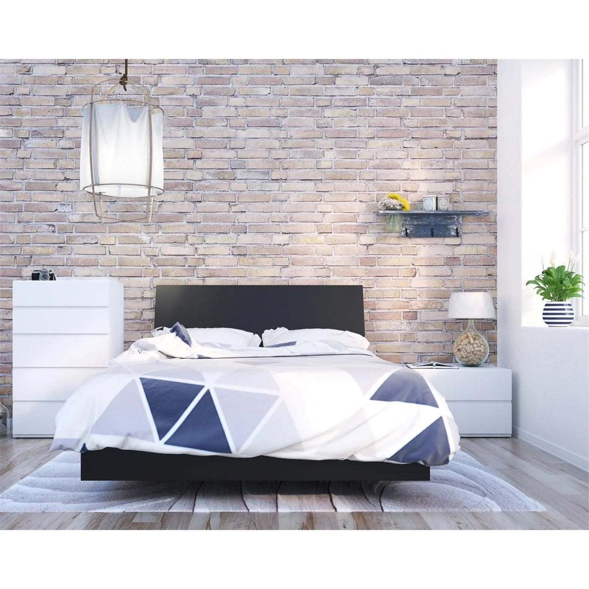4 Piece Full Size Bedroom Set P9343
