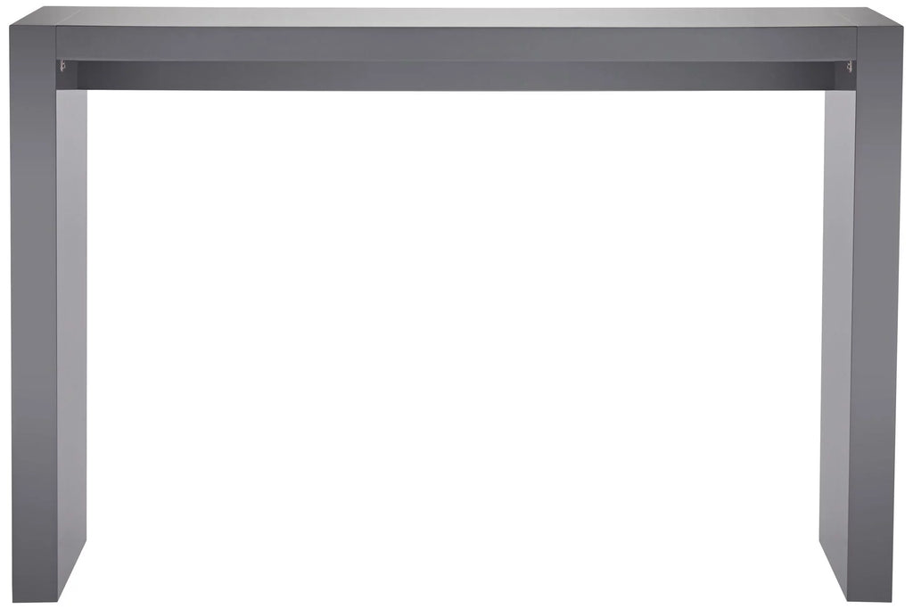 Gloss Gray Wood Rectangular Bar Table 60" x 18" U94511