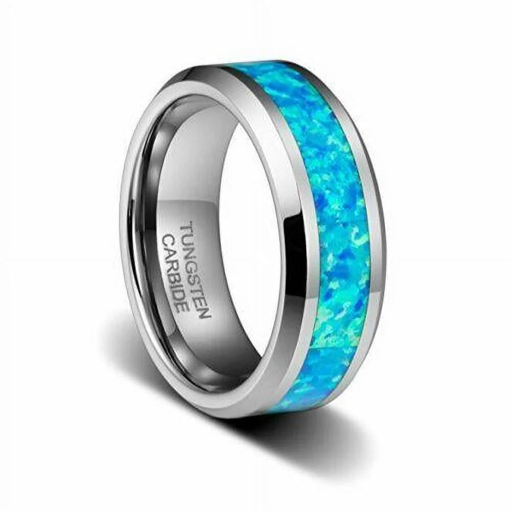 8mm Tungsten Rings L1486