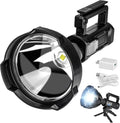Rechargeable LED Handheld Flashlight Spotlight 4 Modes Waterproof Searchlight D400621