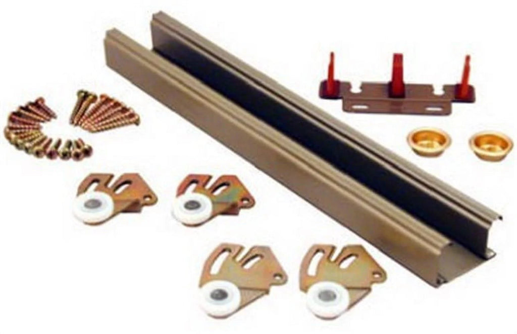 Steel Bypass Door Hardware Set R4035