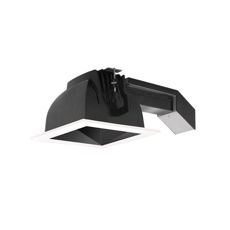 6 inch Square 20W Dimmable 4000K 80 CRI Black Cone White Ring R83716
