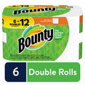 White Paper Towels 6 Double Rolls D2735
