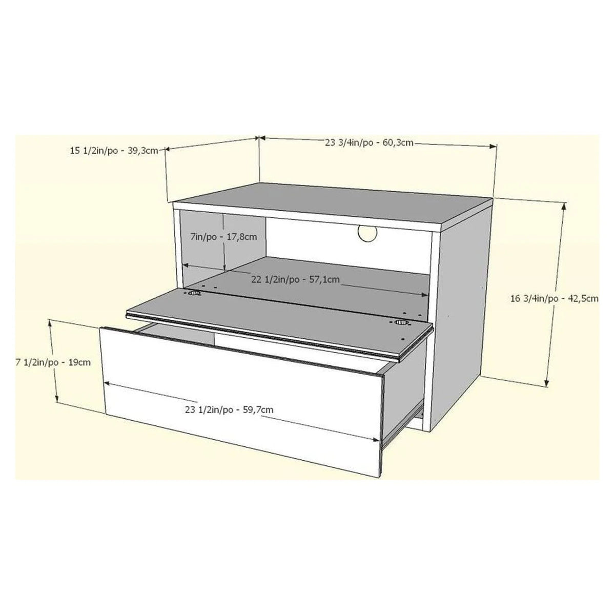 4 Piece Full Size Bedroom Set P9343