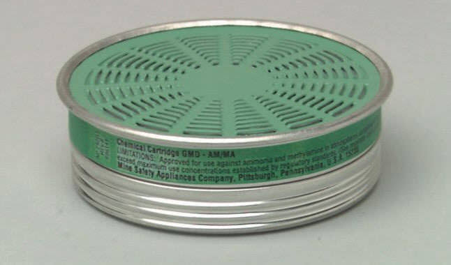 Ammonia Methylamine Respirator Cartridge J948