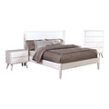 White Solid Wood Bedroom Set C817545