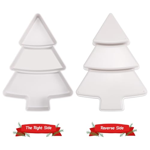 2Pcs Christmas Serving Trays and Platters F916272