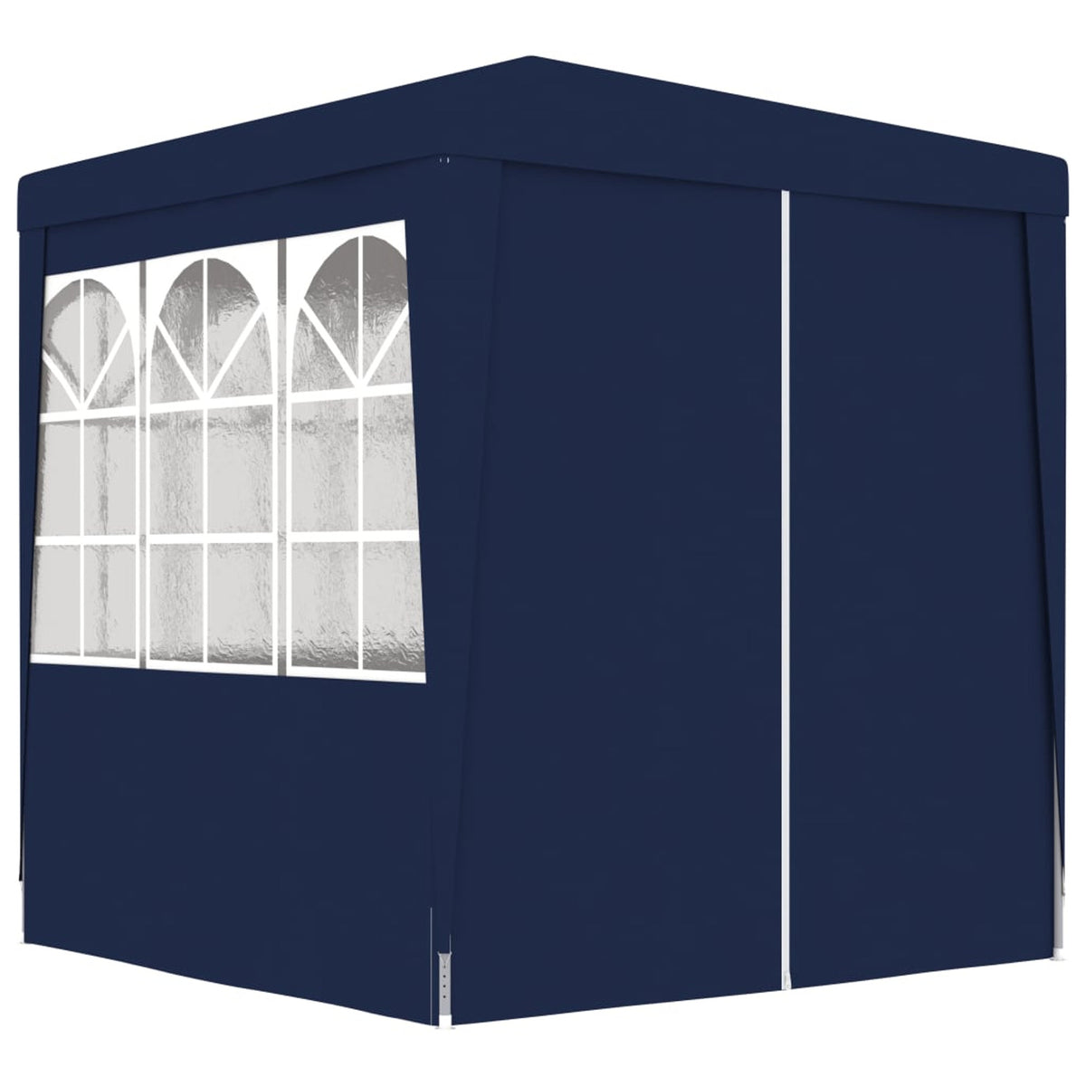 Blue Party Tent with Side Walls 6.6'x6.6' L571072