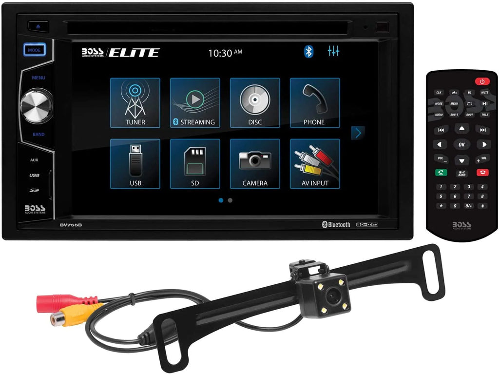 2 Din Bluetooth Touchscreen Car Stereo System D6859