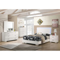 5-Piece Faux Leather Full Size Bedroom Set E520