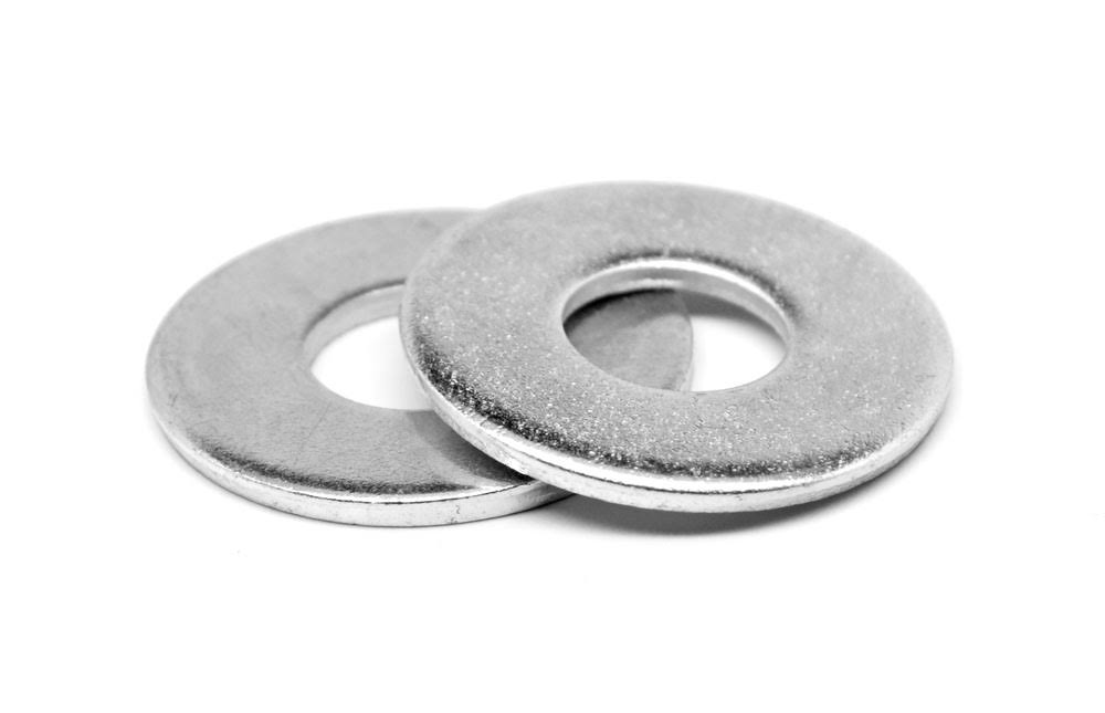 1/4x22 Flat Washer USS Pattern Low Carbon Steel Zinc Plated Y746723